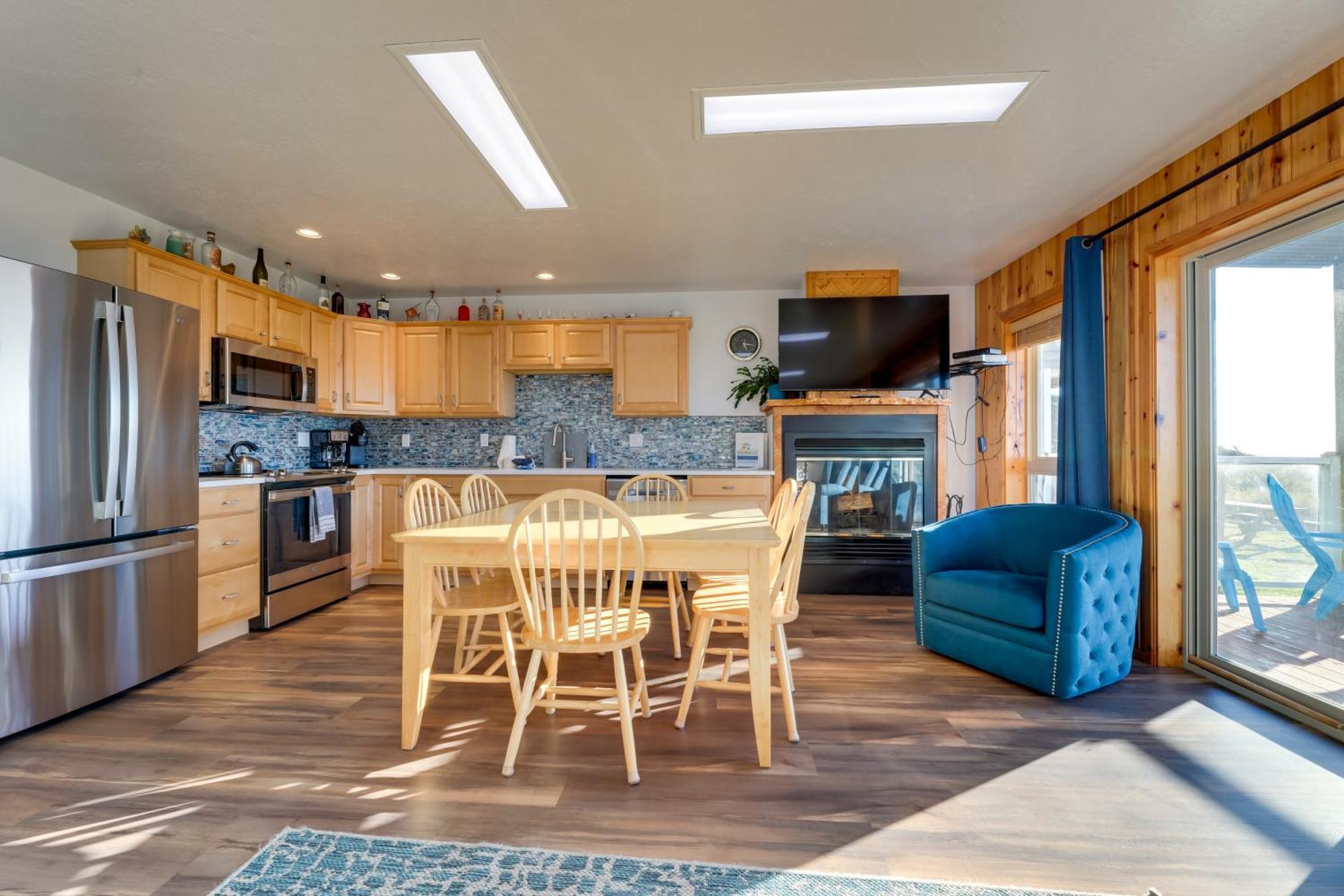 Sanderling Sea Cottages, Unit 10 Waldport Bagian luar foto