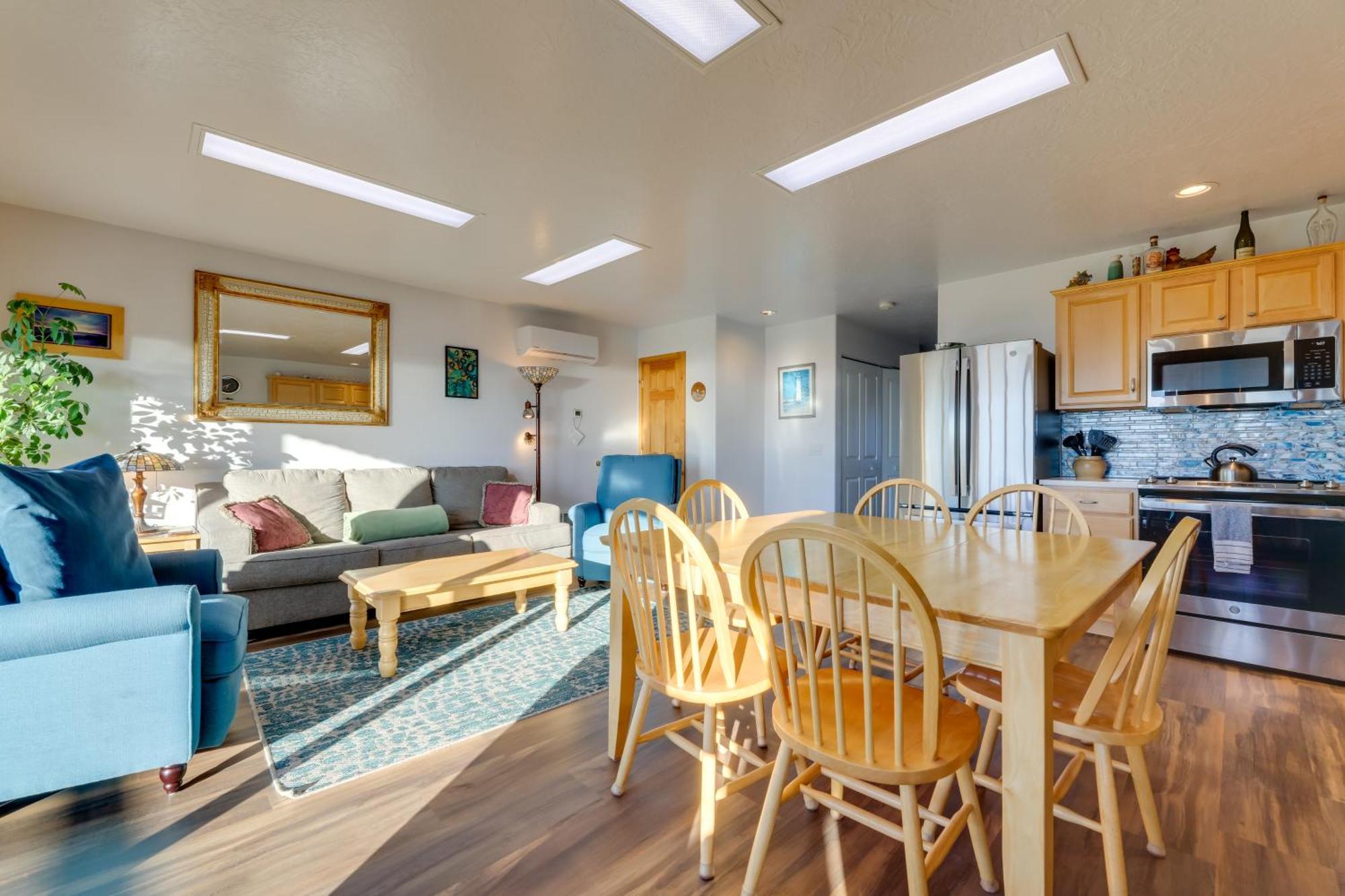 Sanderling Sea Cottages, Unit 10 Waldport Bagian luar foto