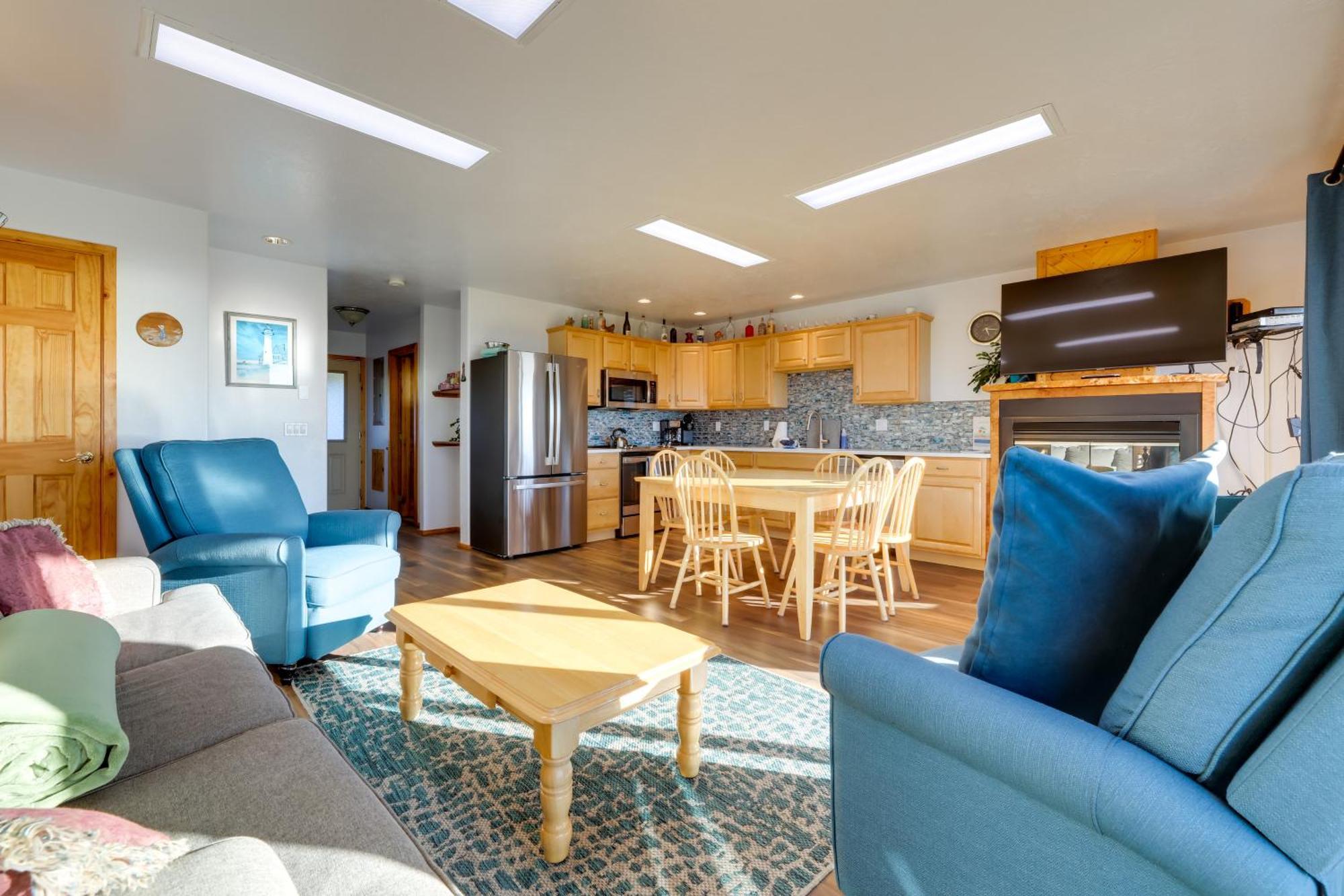 Sanderling Sea Cottages, Unit 10 Waldport Bagian luar foto