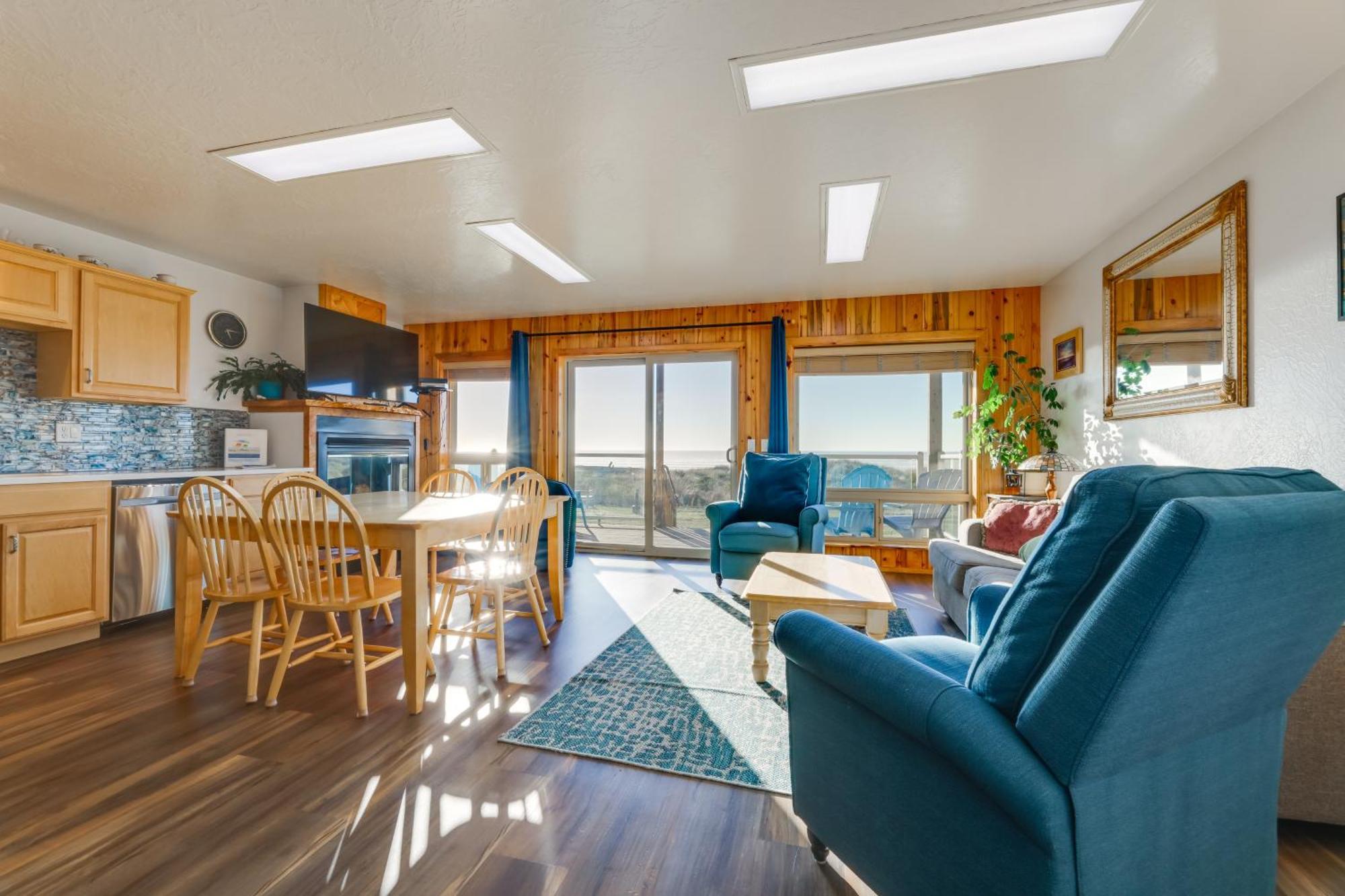 Sanderling Sea Cottages, Unit 10 Waldport Bagian luar foto